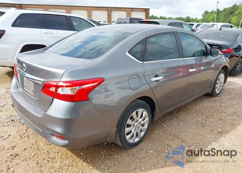 2016 Nissan Sentra S из США, поврежденный, VIN 3N1AB7APXGY324594